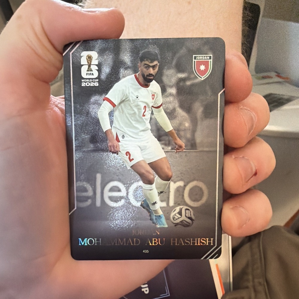 2026 Panini X Kayou FIFA World Cup Mohammad Abu Hashish Moment Card #435 Jordan